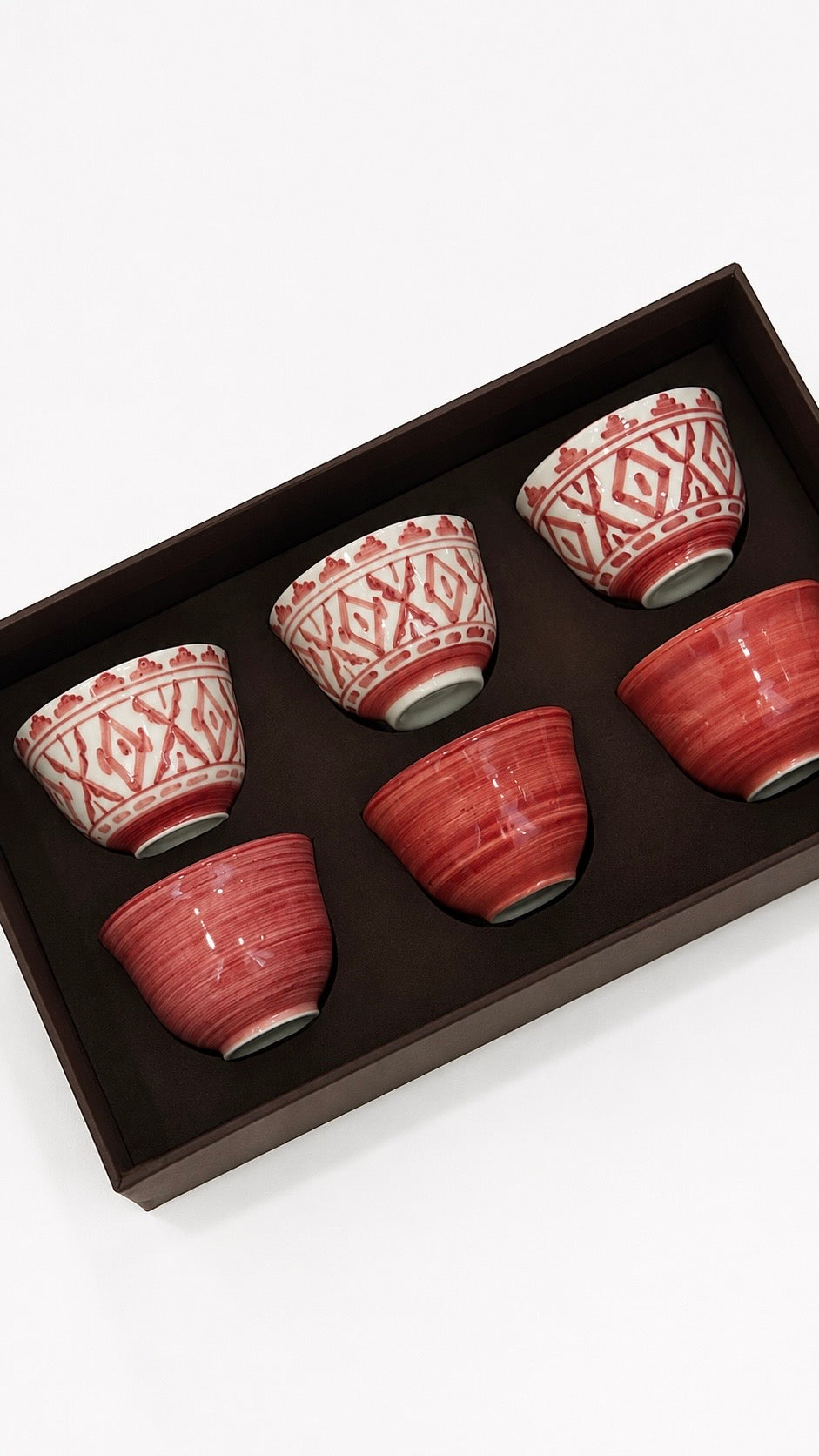 Liwa Gahwa Cups-Red