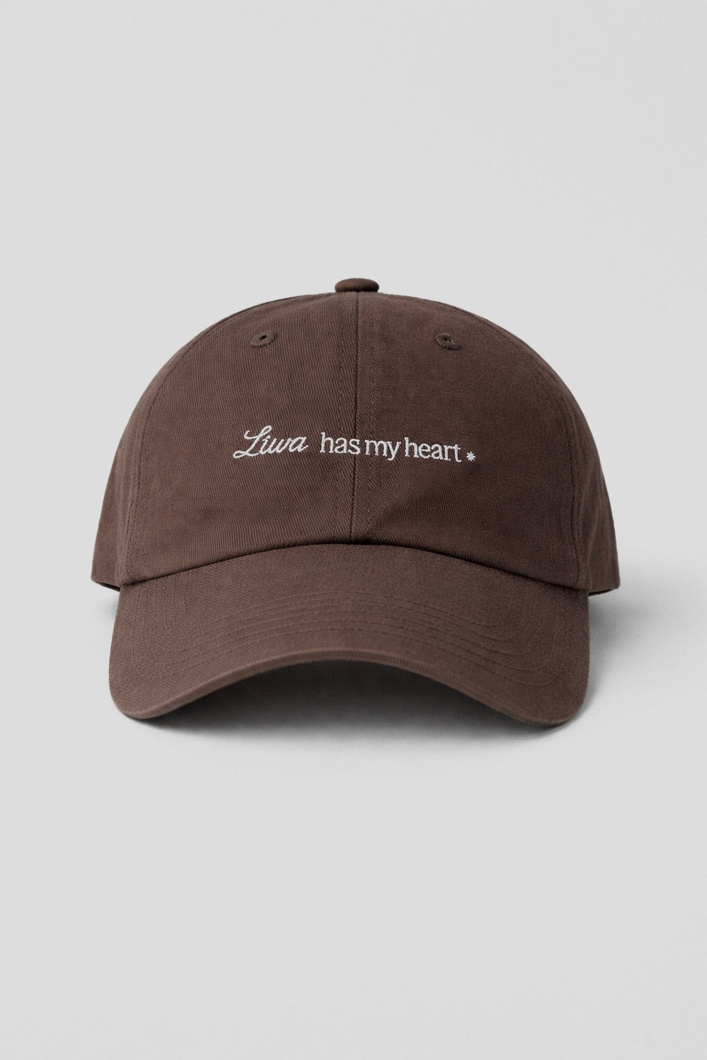 Liwa has my heart Cap in Brown